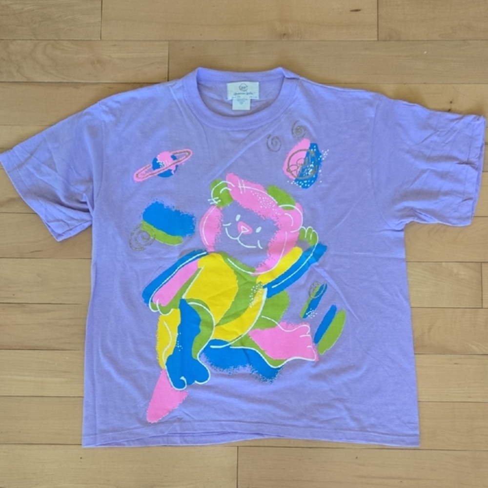 Undercover VINTAGE 90s Purple and Pink Short Sleeve‎ Tee